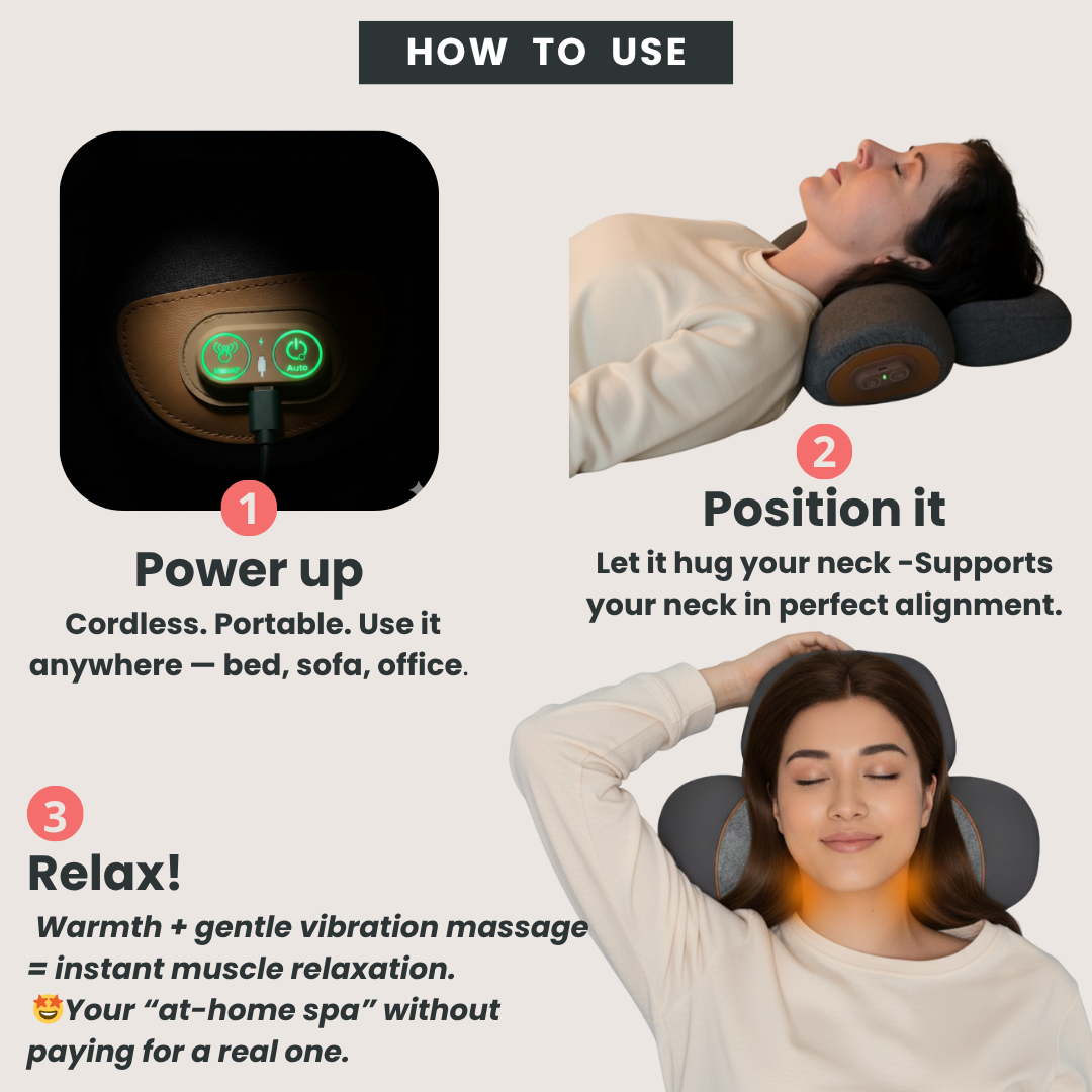 Velix™ Smart Neck Pillow